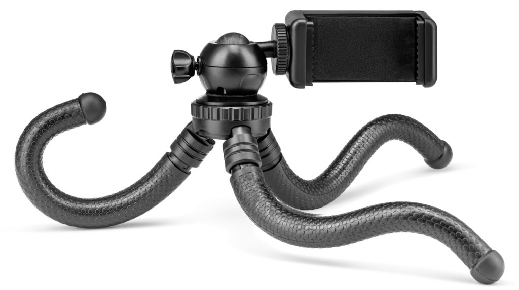 Productfoto GorillaPod telefoon Android iPhone zwart Fotografie, productfotografie, studiofotografie, studio licht, packshot, commmerciele fotografie, Bol, Amazon, Pijnacker, Den Haag, Rotterdam, Zuid-Holland, Dropphoto